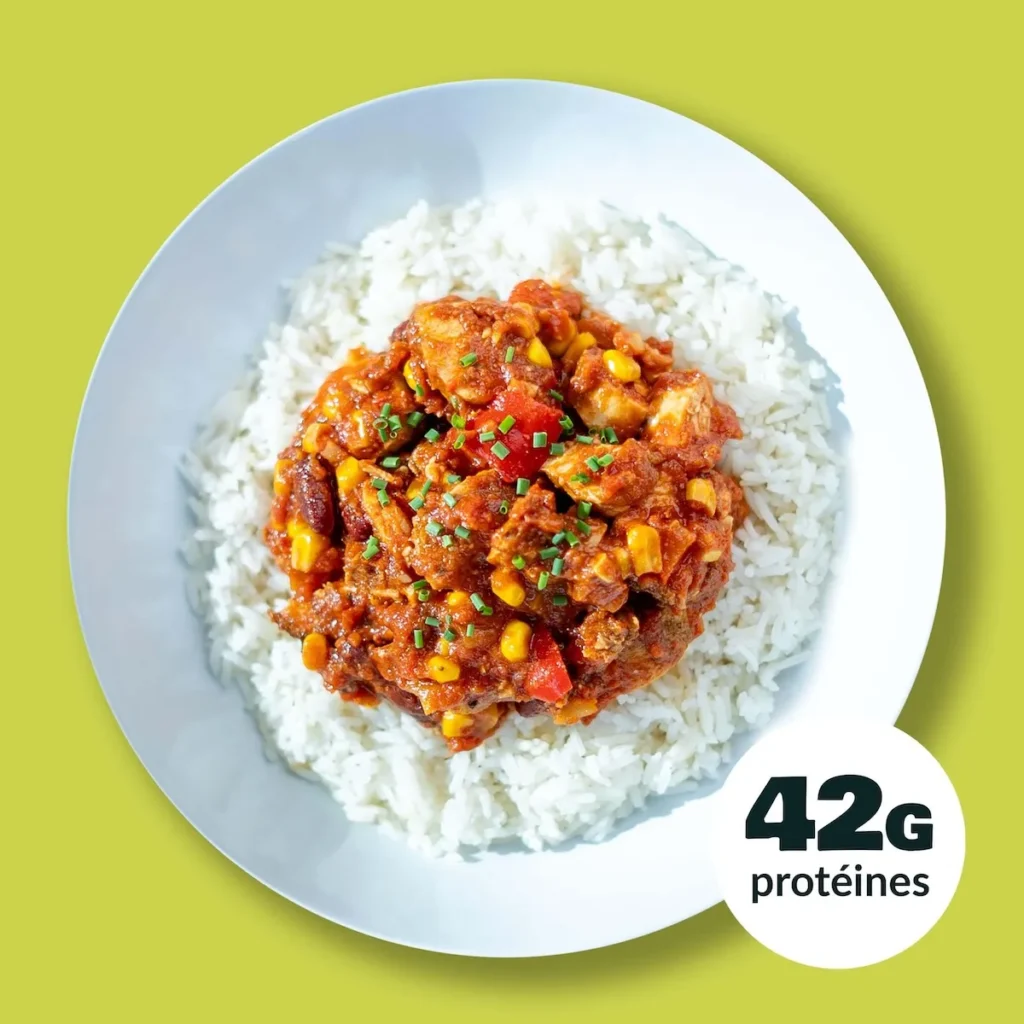 Poulet façon Tex Mex et son Riz Parfumé