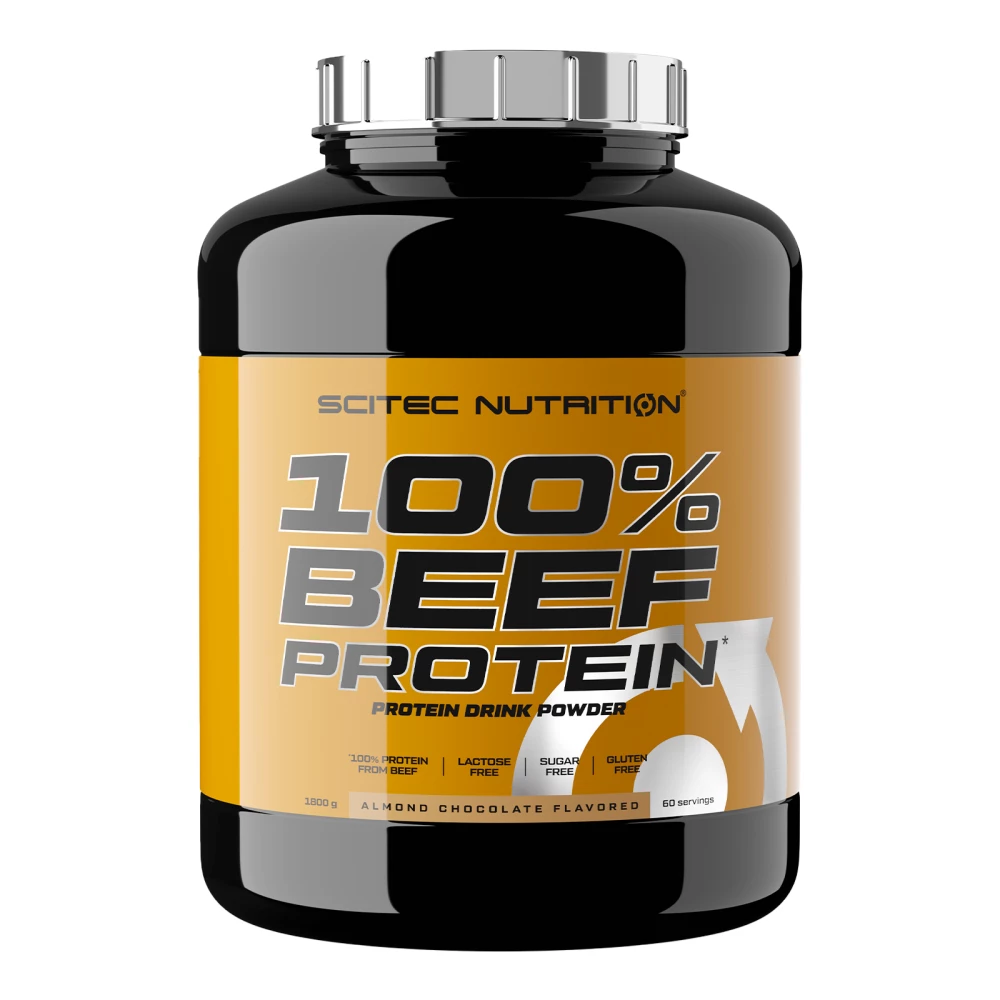100% Beef Protein - 1800g, Almond Chocolate