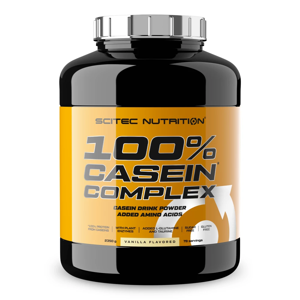 100% Casein Complex - 2350g, Vanilla