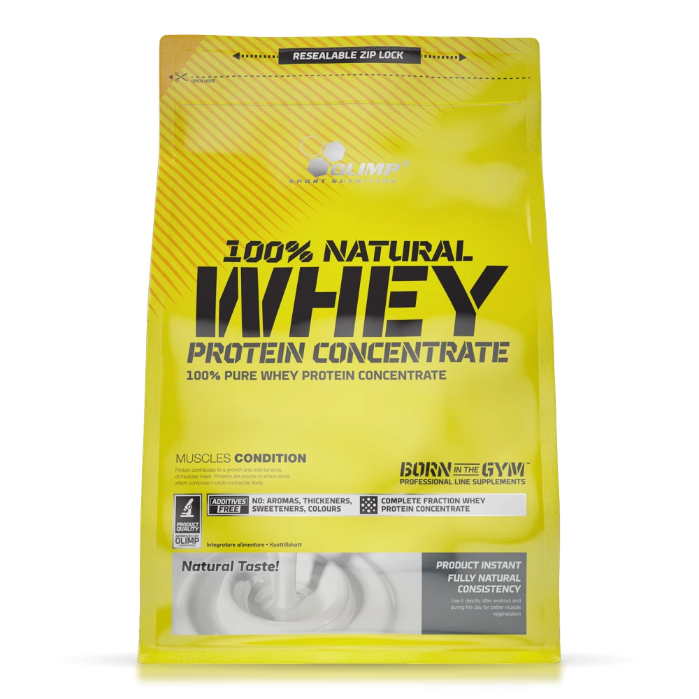 100% Natural Whey Protein Concentrate - 700g, Saveur neutre