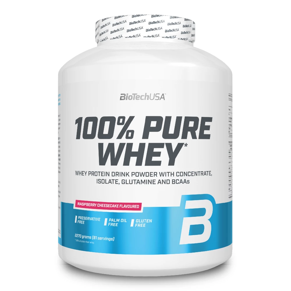 100% Pure Whey - 2270g, Raspberry Cheesecake