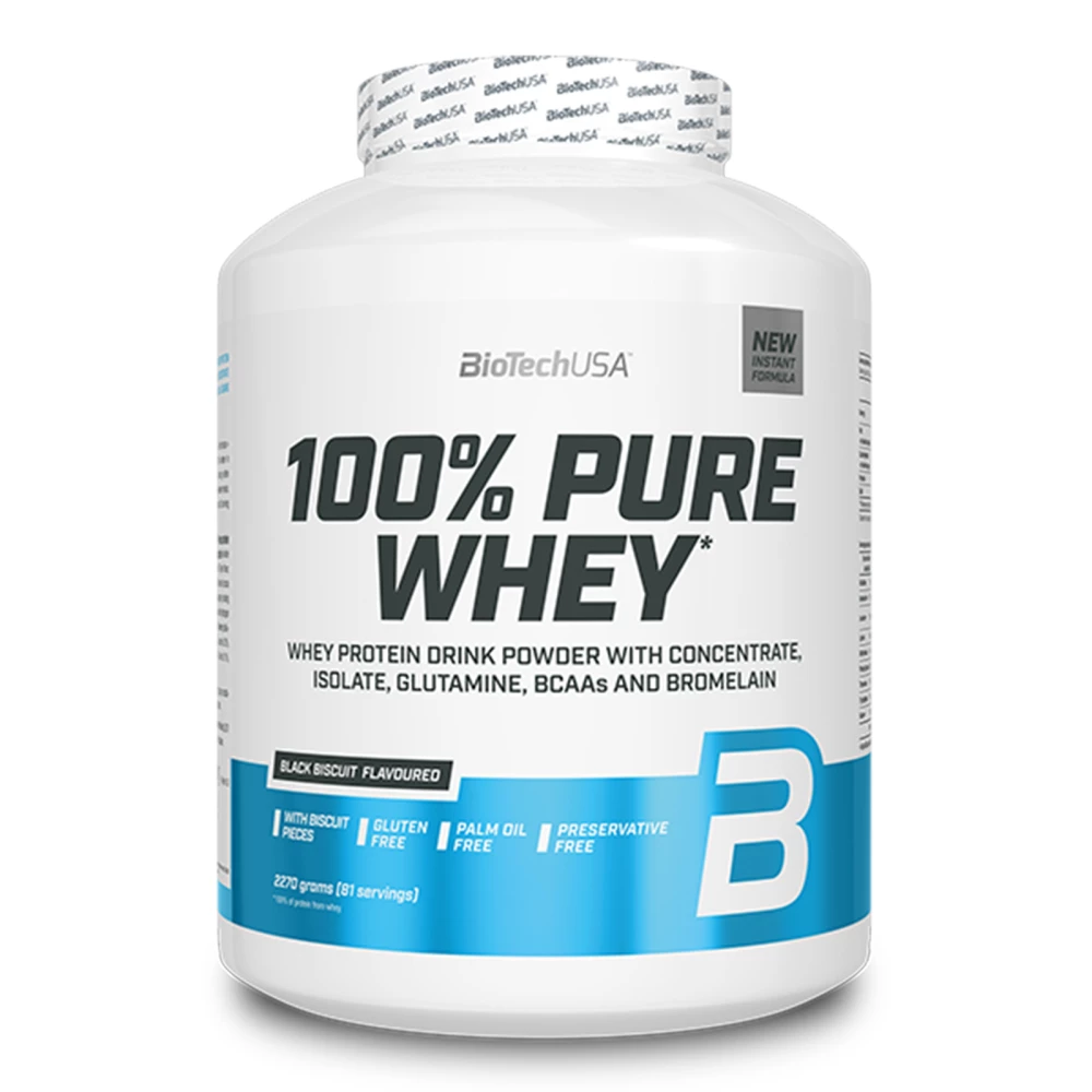 100% Pure Whey - 2270g, Black Biscuit