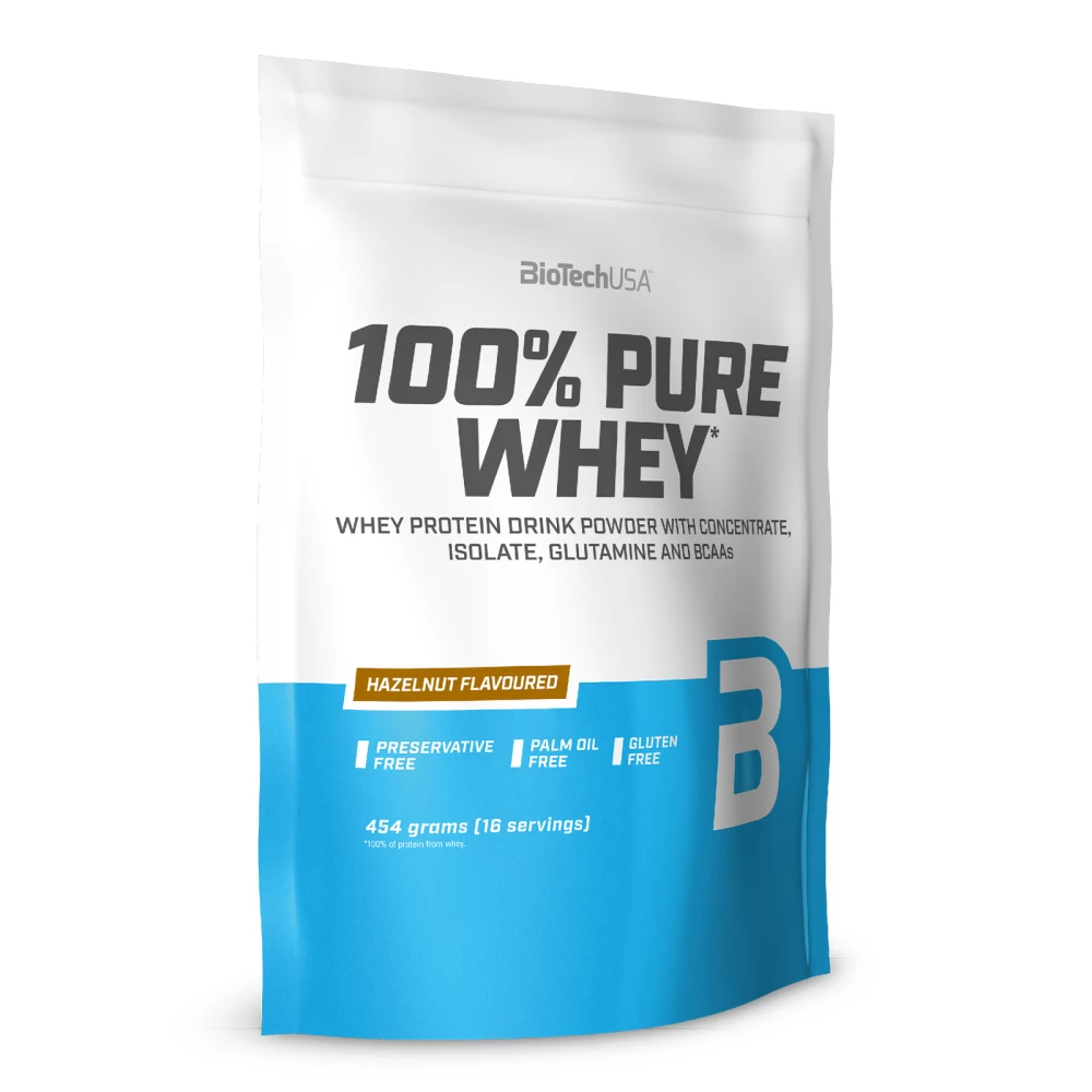 100% Pure Whey - 454g, Hazelnut