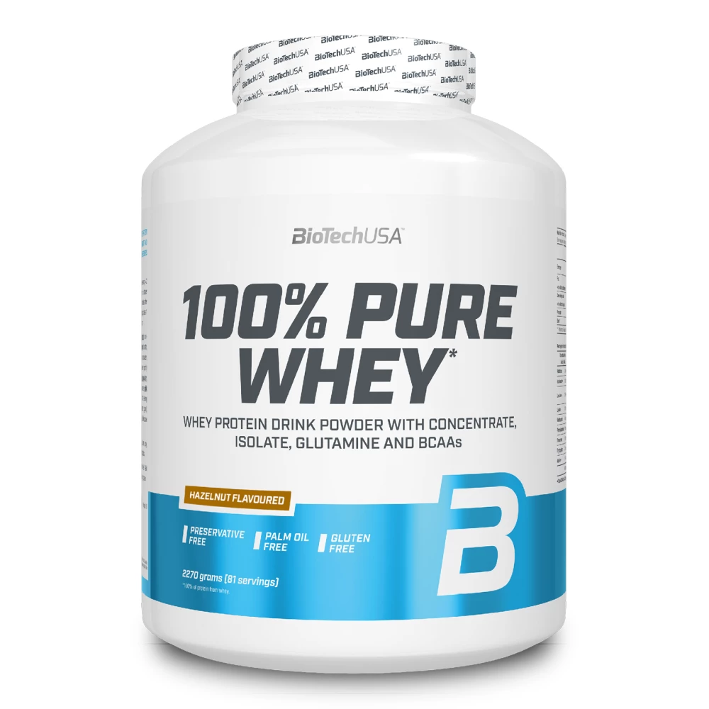 100% Pure Whey - 2270g, Hazelnut
