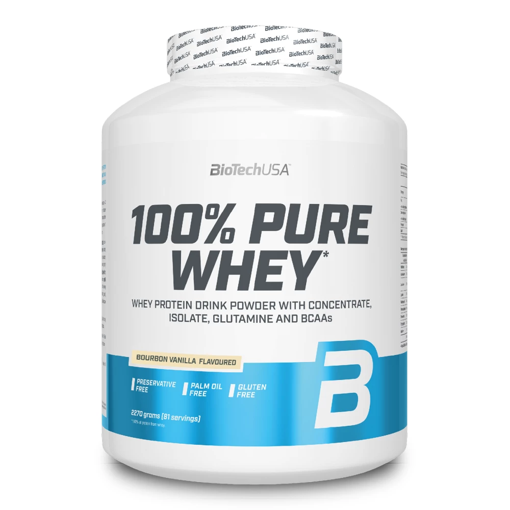100% Pure Whey - 2270g, Bourbon Vanilla