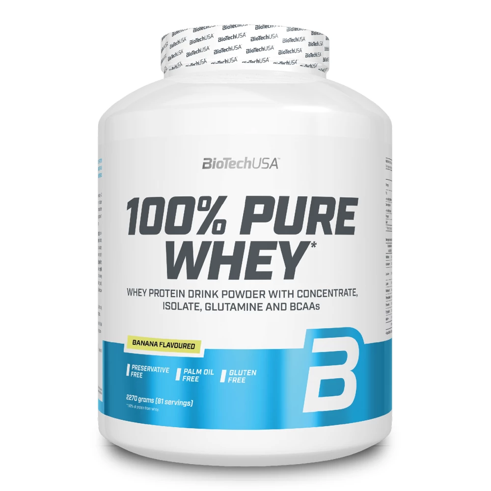 100% Pure Whey - 2270g, Banana