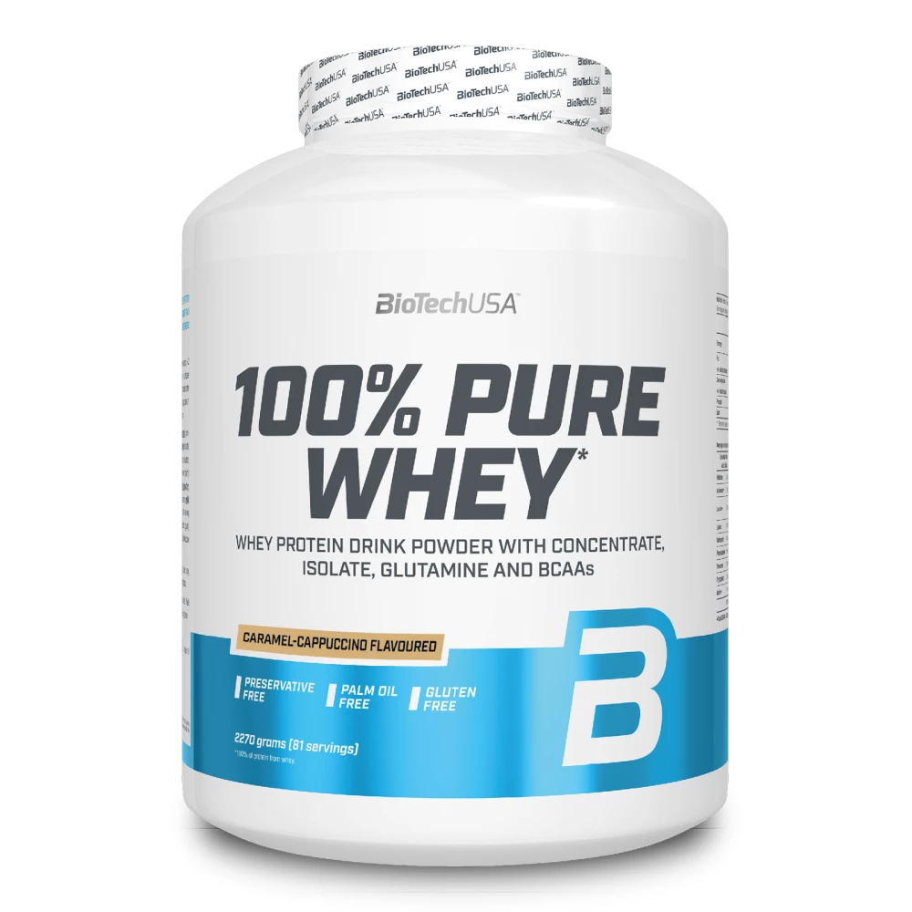100% Pure Whey - 2270g, Caramel Cappuccino
