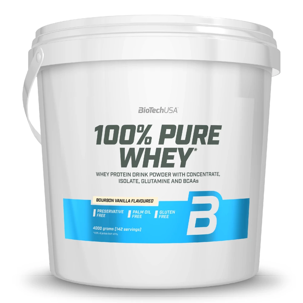 100% Pure Whey - 4000g, Bourbon Vanilla