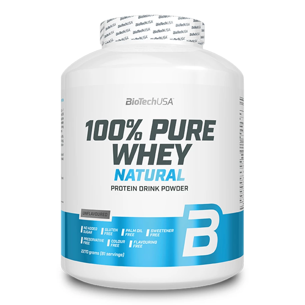 100% Pure Whey Nature - 2270g, Saveur neutre