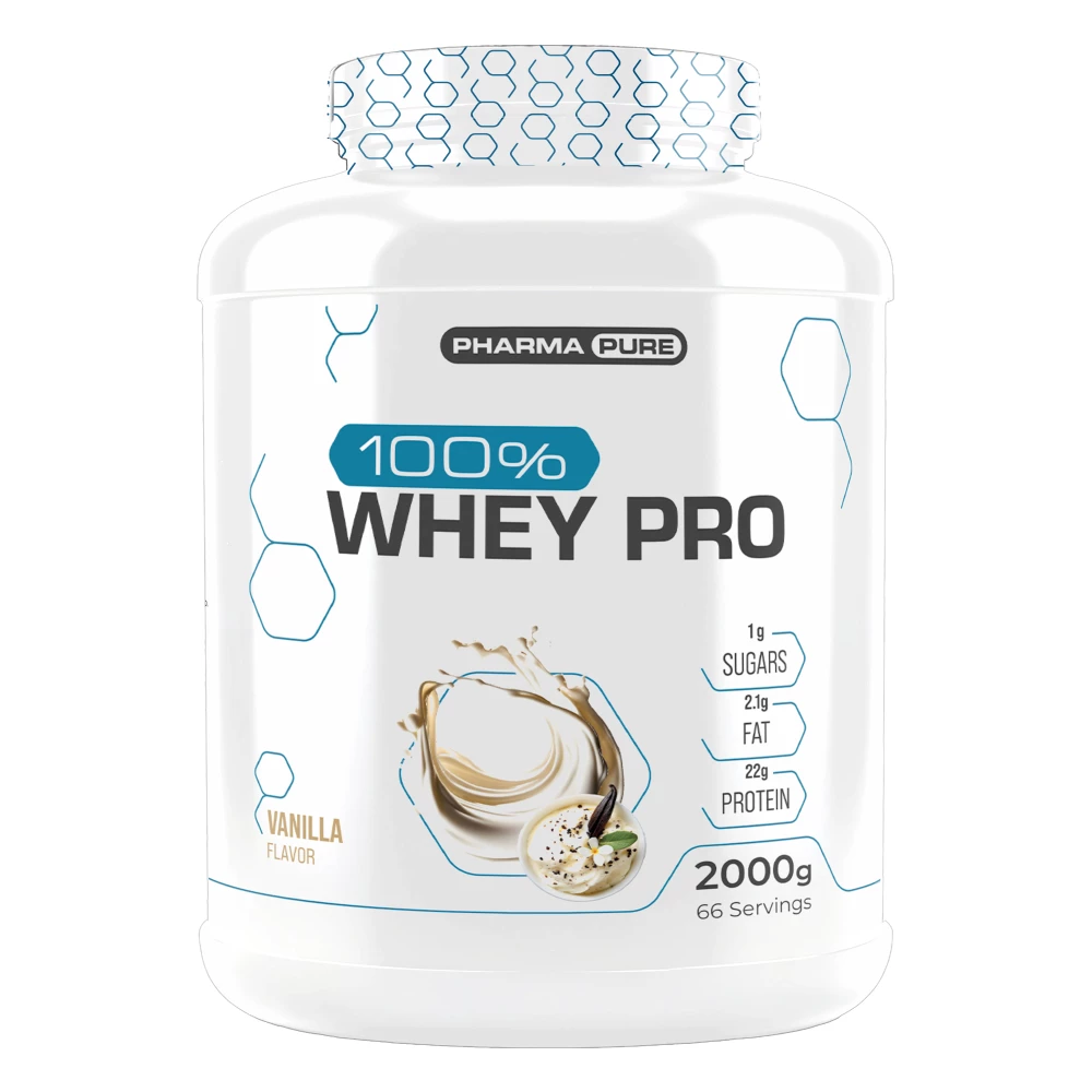 100% Whey Pro - 2000g, Vanilla
