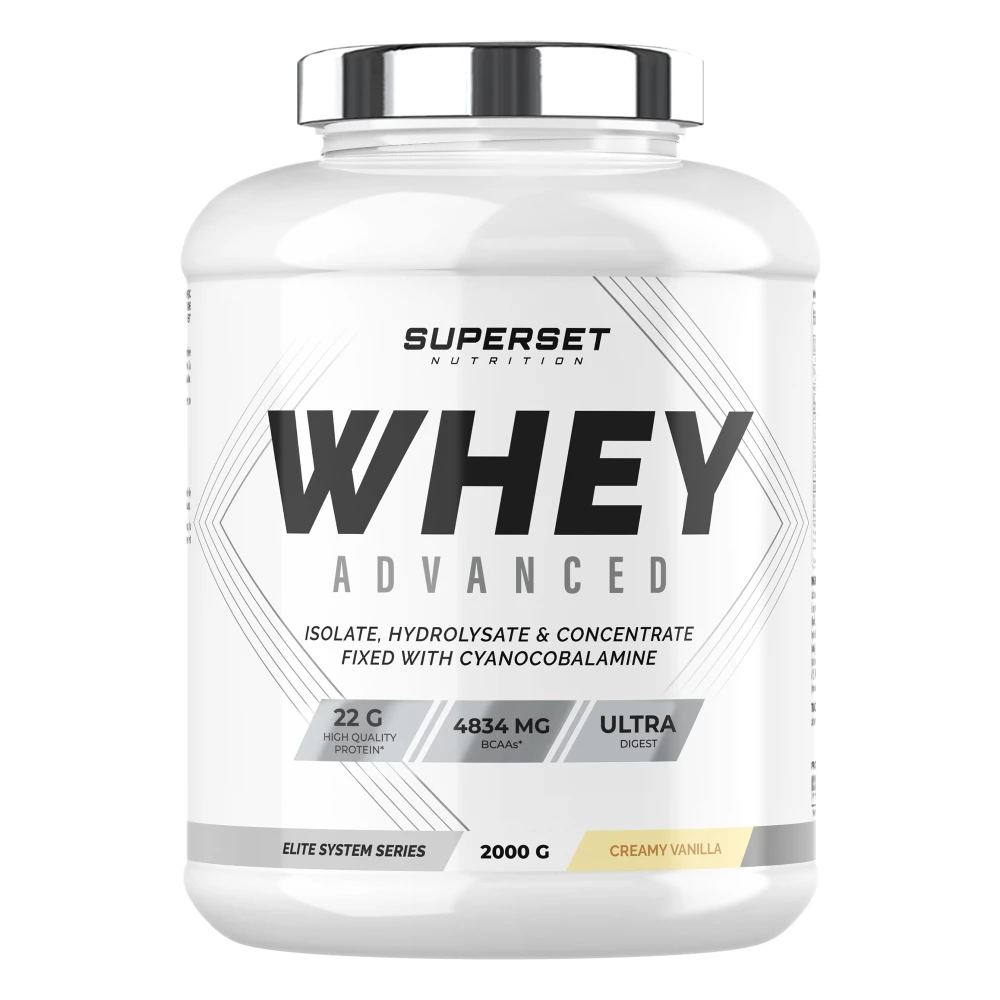 100% Whey Protein Advanced - 2000g, Creamy Vanilla
