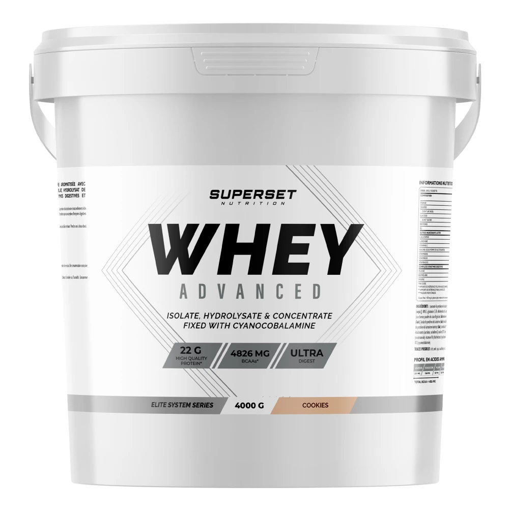 100% Whey Protein Advanced - 4000g, Cookies