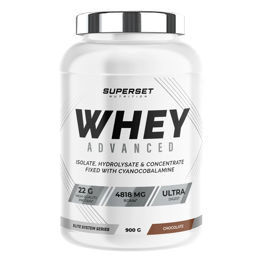 100% Whey Protein Advanced - 900g, Chocolate