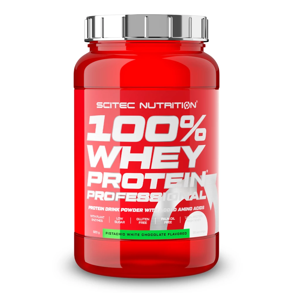 100% Whey Protein Professional - 920g, Pistachio White Chocolate