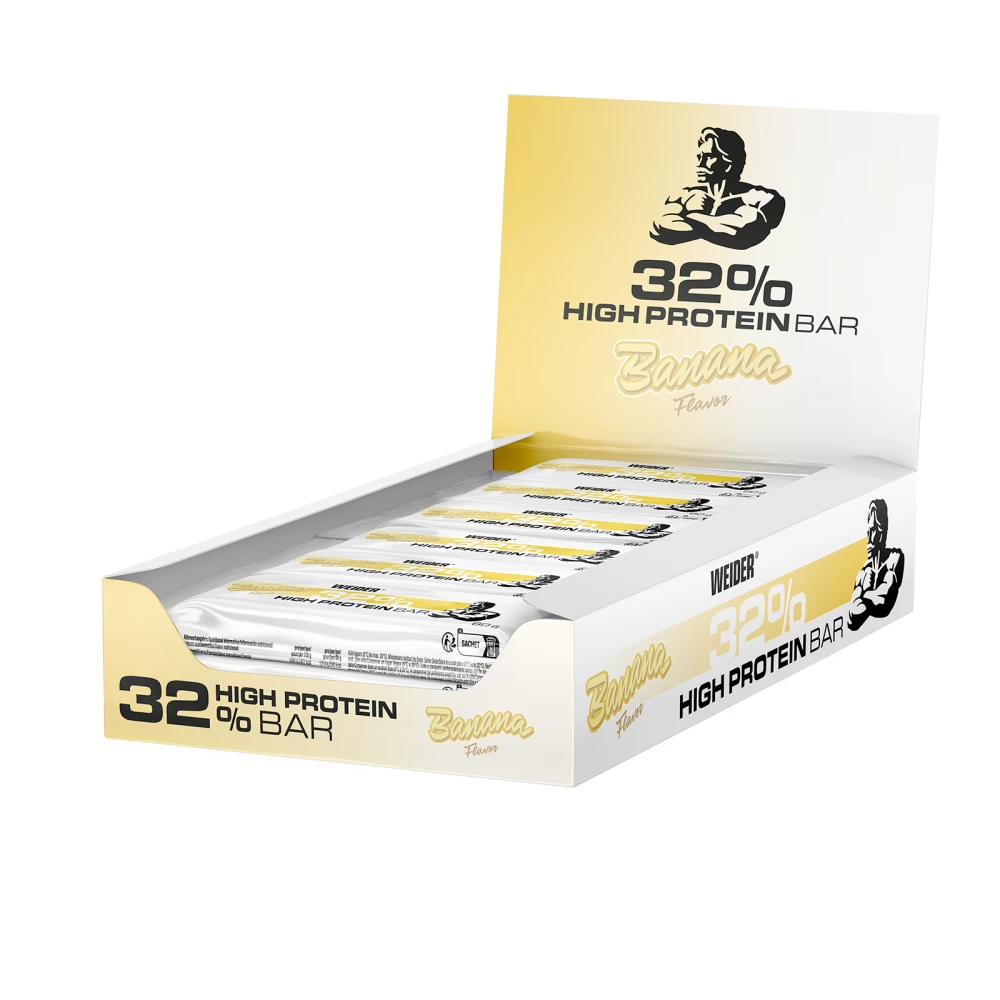 32% Protein Bar - Boite de 12, Banana