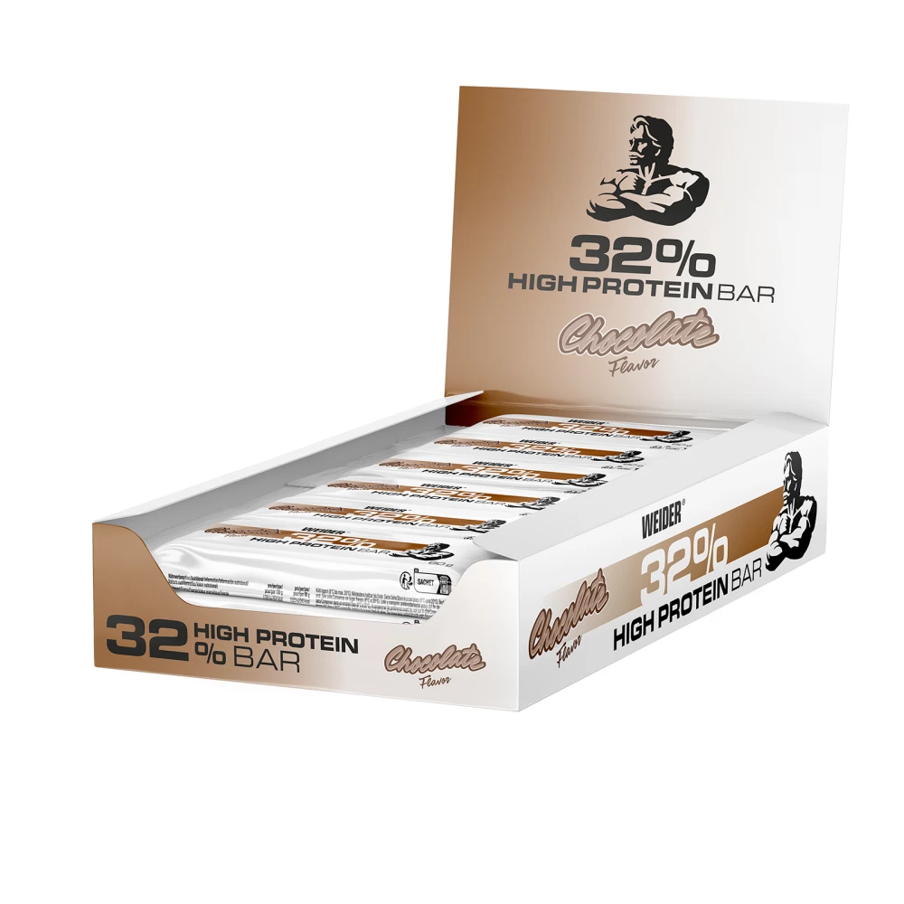 32% Protein Bar - Boite de 12, Chocolate