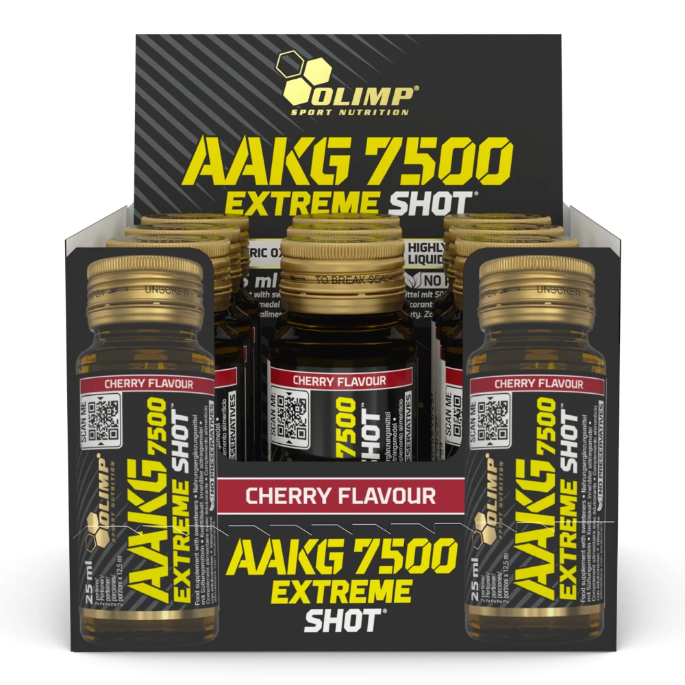 AAKG 7500 Extreme Shot - Pack de 9, Cherry
