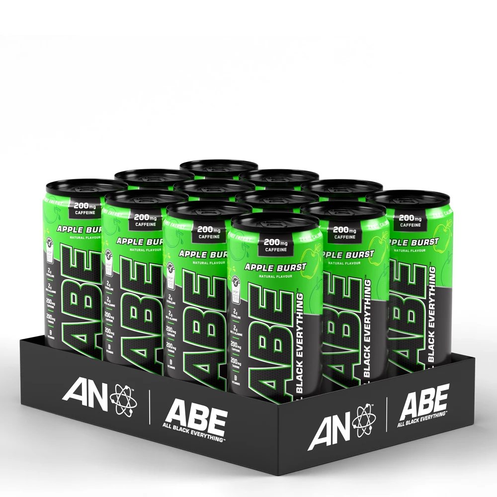 ABE Energy Cans - Pack de 12, Apple Burst
