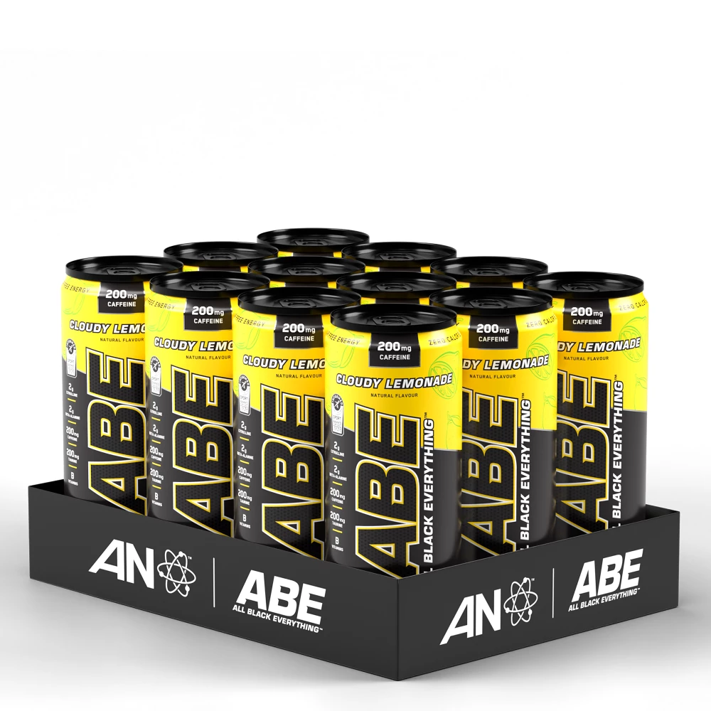 ABE Energy Cans - Pack de 12, Cloudy Lemonade