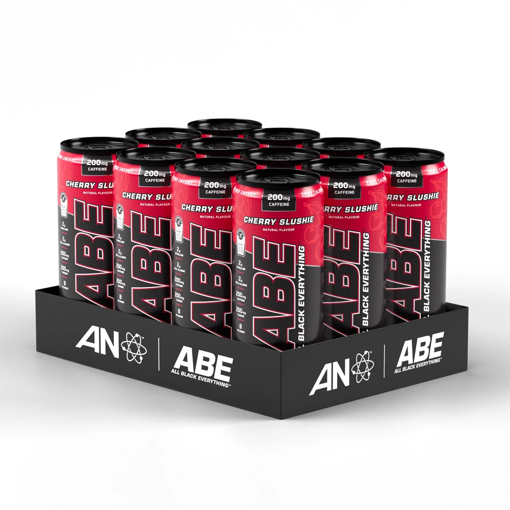 ABE Energy Cans - Pack de 12, Cherry Slushie
