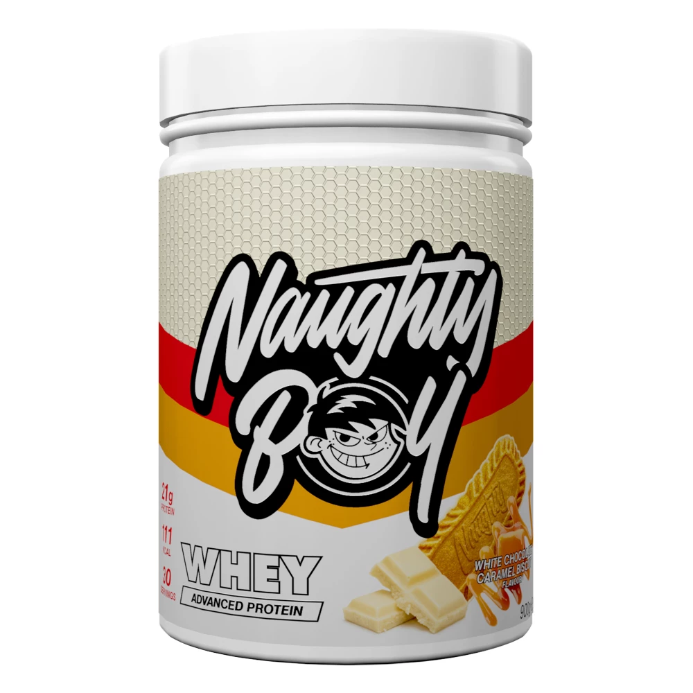 Advanced Whey Protein - 900g, White Chocolate Caramel Biscuit