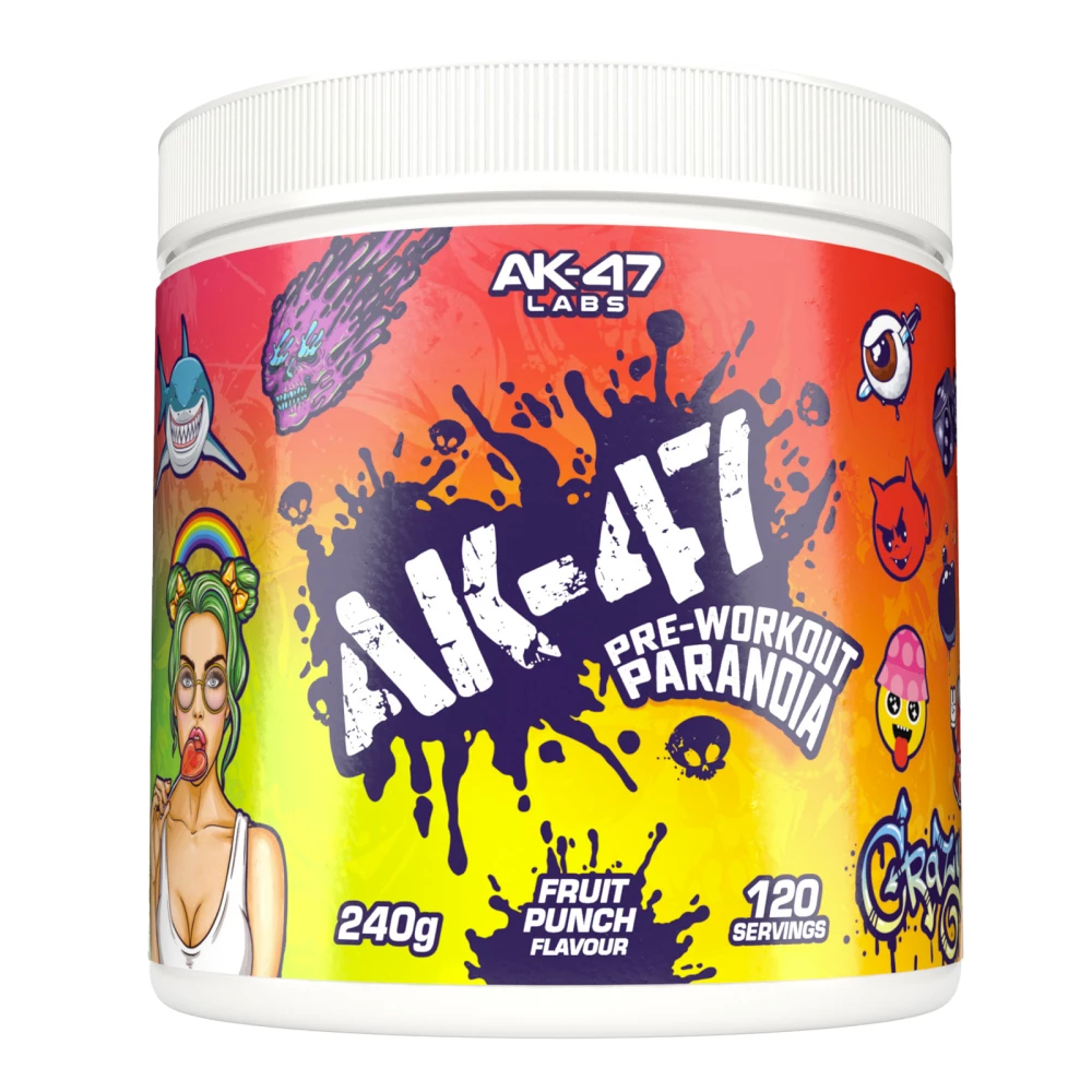 AK-47 Pre-Workout - 240g, Fruit Punch