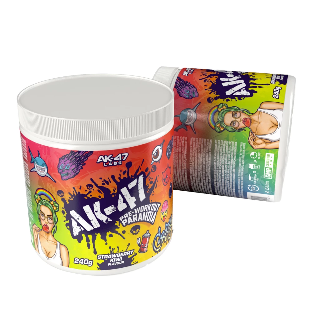 AK-47 Pre-Workout - 240g, Strawberry Kiwi