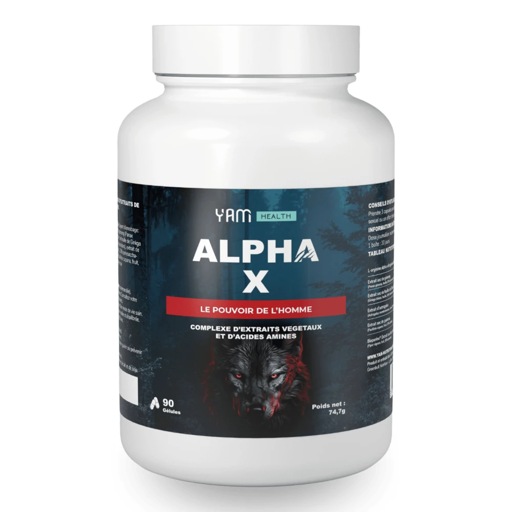 Alpha X - 90 Gélules