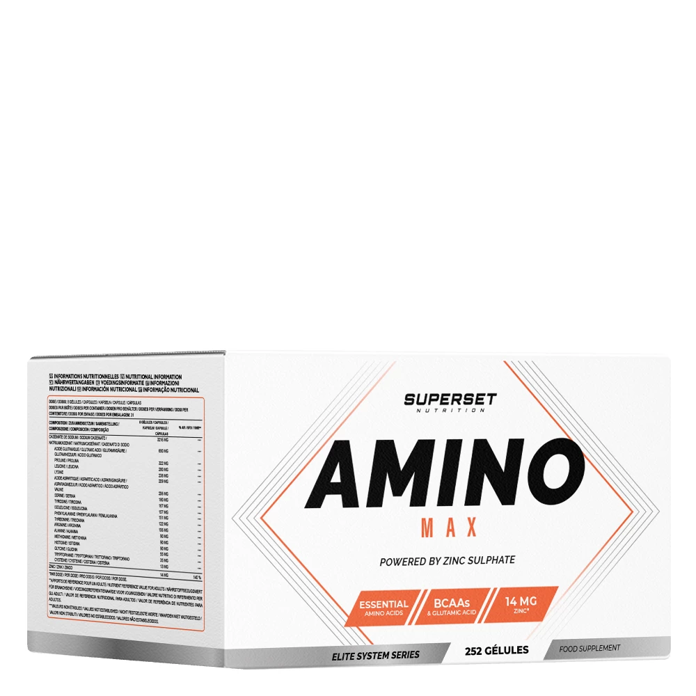 Amino Max - 252 Gélules