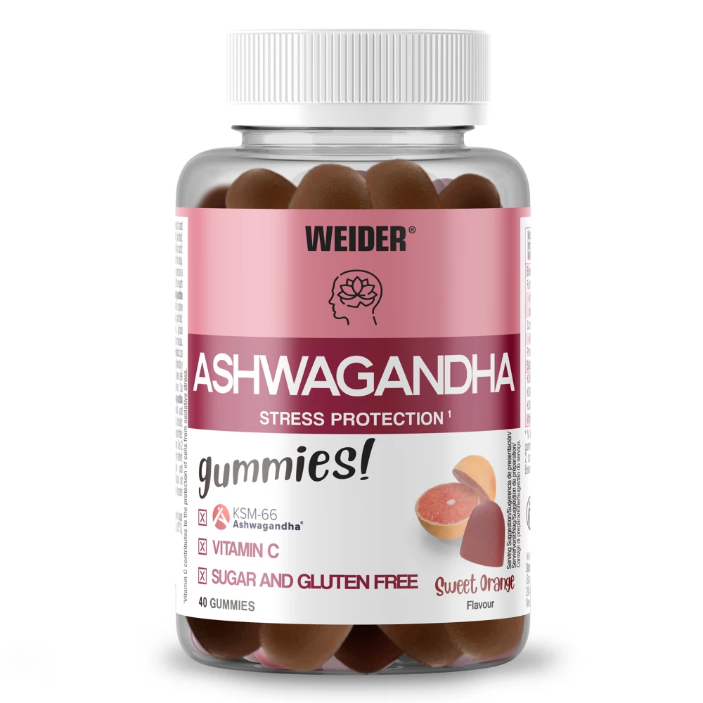 Ashwagandha - 40 Gummies, Sweet Orange