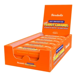 Barebells Soft Bars - Boite de 12, Salted Peanut Caramel
