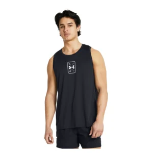 Under Armour Men's Baseline Performance Tank Top - S, Black