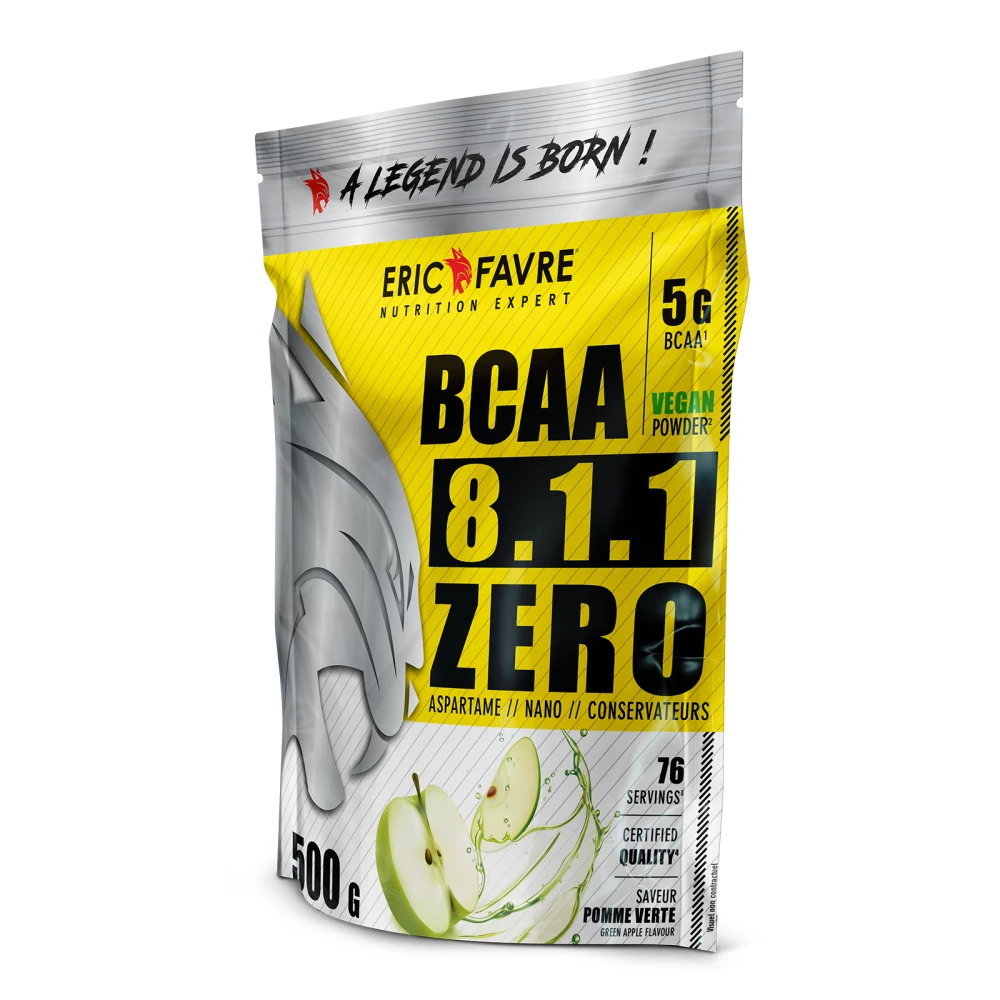 BCAA 8.1.1 Zero Vegan - 500g, Apple