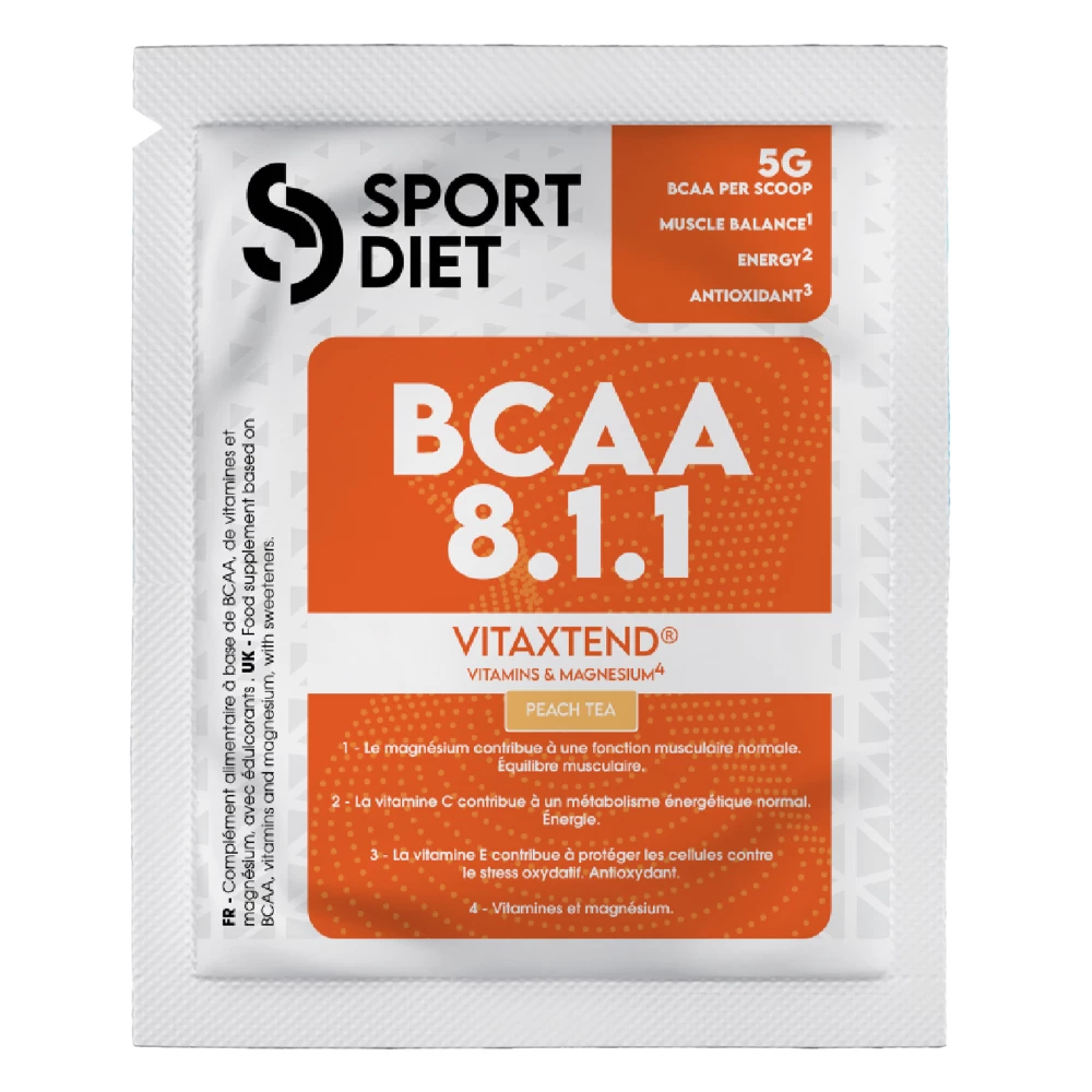 BCAA 8.1.1 - 6.5g, Peach Tea