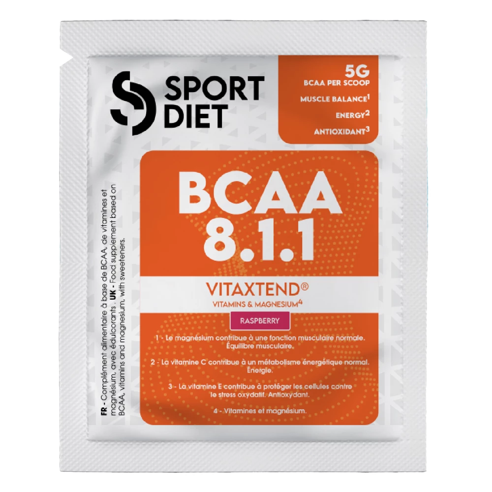 BCAA 8.1.1 - 6.5g, Raspberry