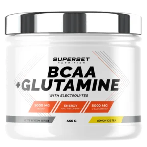 BCAA+Glutamine - 450g, Lemon Ice Tea