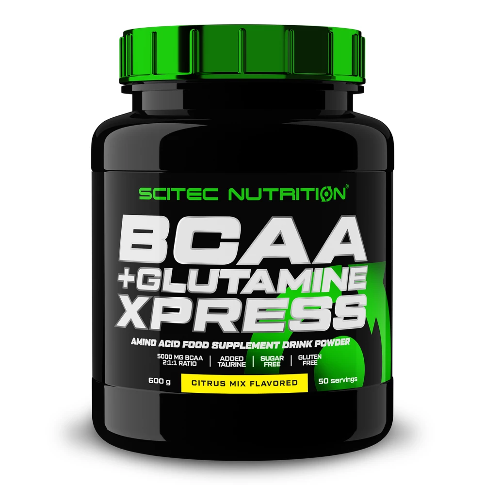 BCAA+Glutamine Xpress - 600g, Citrus Mix