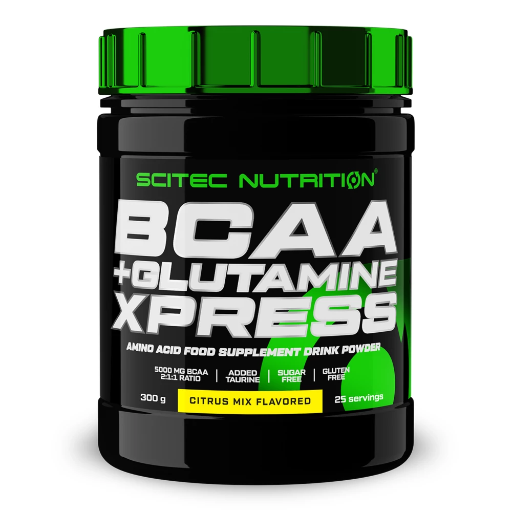 BCAA+Glutamine Xpress - 300g, Citrus Mix