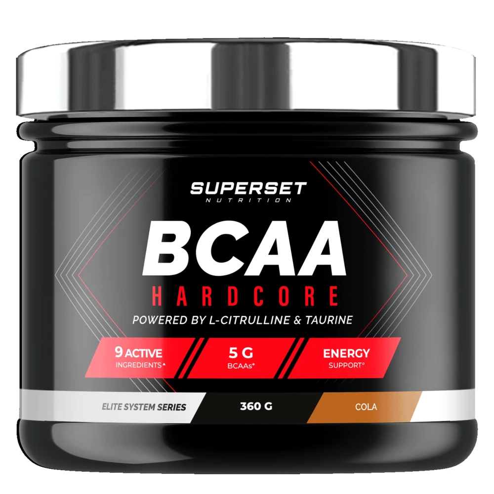 BCAA Hardcore - 360g, Cola