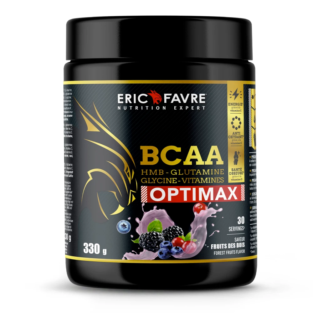 BCAA Optimax - 330g, Fruits des Bois