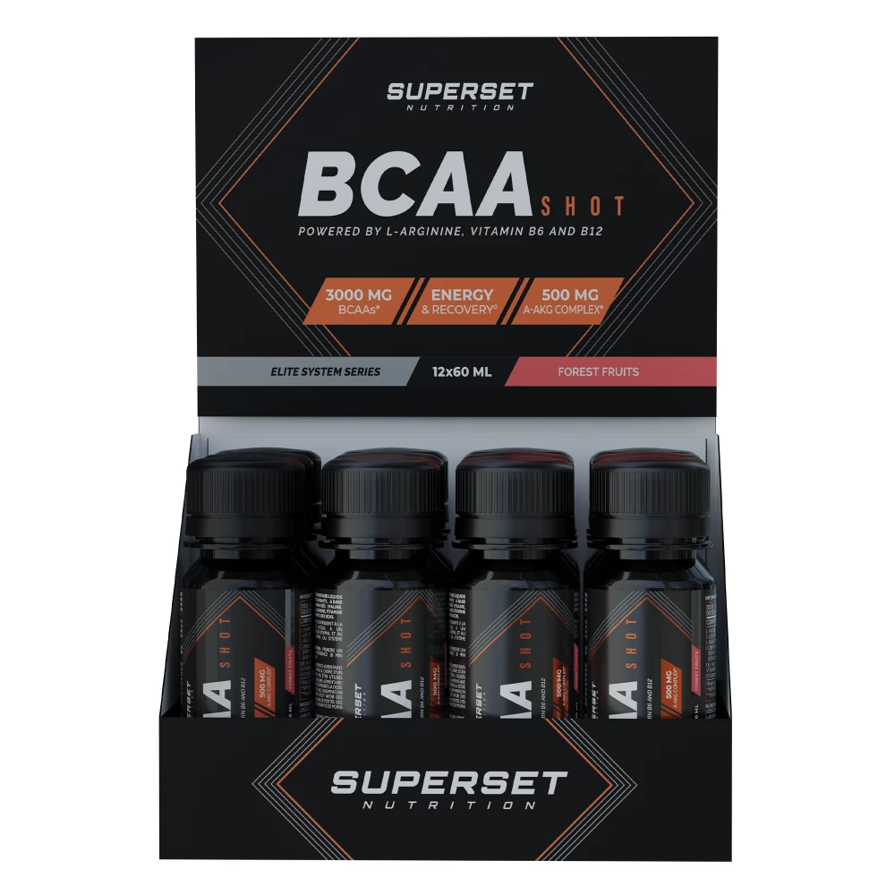 BCAA Shot - Pack de 12, Forest Fruits