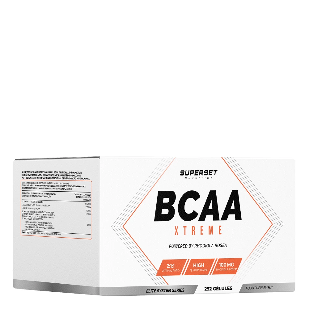 BCAA Xtreme - 252 Gélules