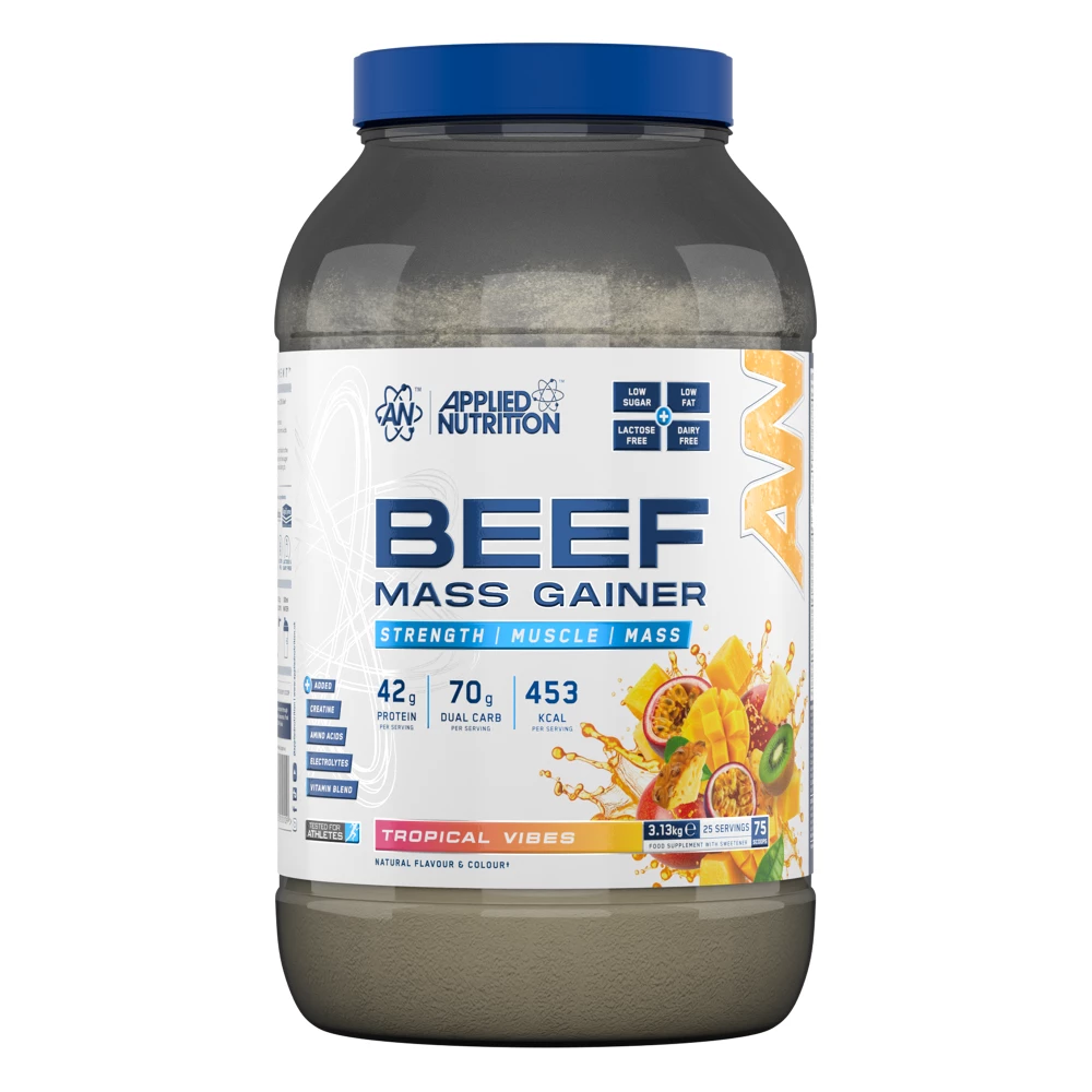 Beef Mass Gainer - 3130g, Tropical Vibes