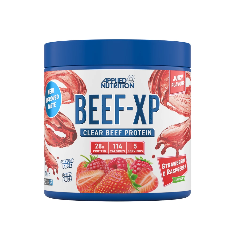 Beef-XP Clear Beef Protein - 150g, Strawberry-Raspberry