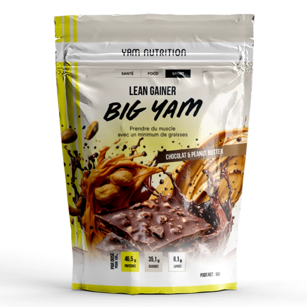 Big Yam - 1000g, Chocolate Peanut Butter