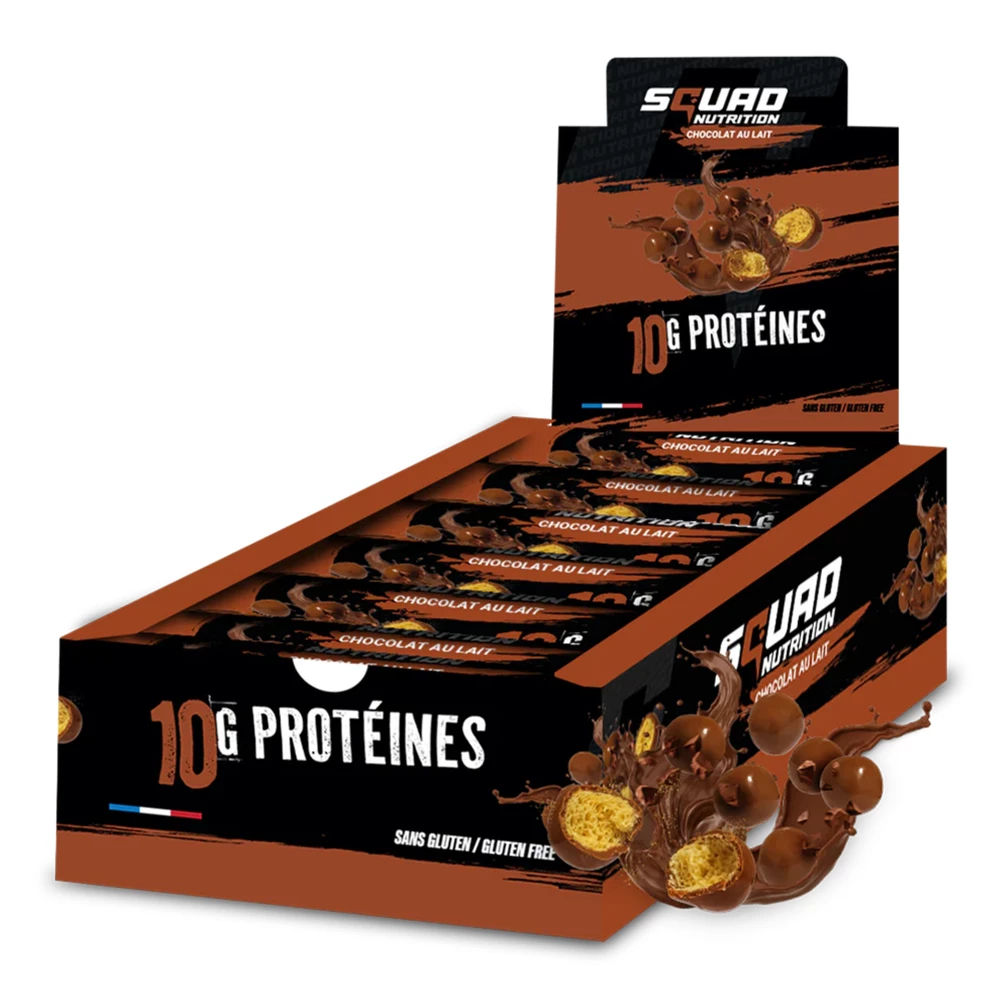 Billes Protéinées - Boite de 10, Milk Chocolate