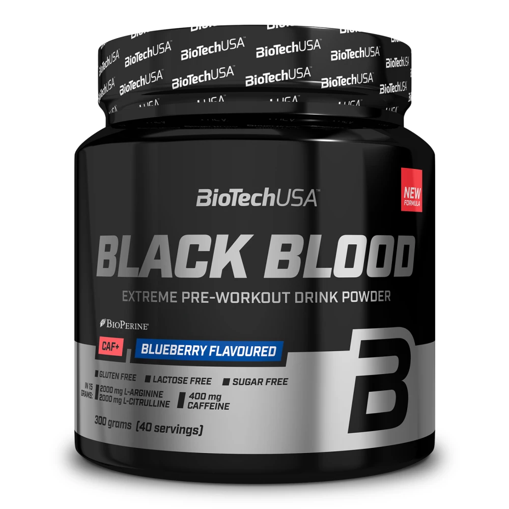 Black Blood CAF+ - 300g, Blueberry