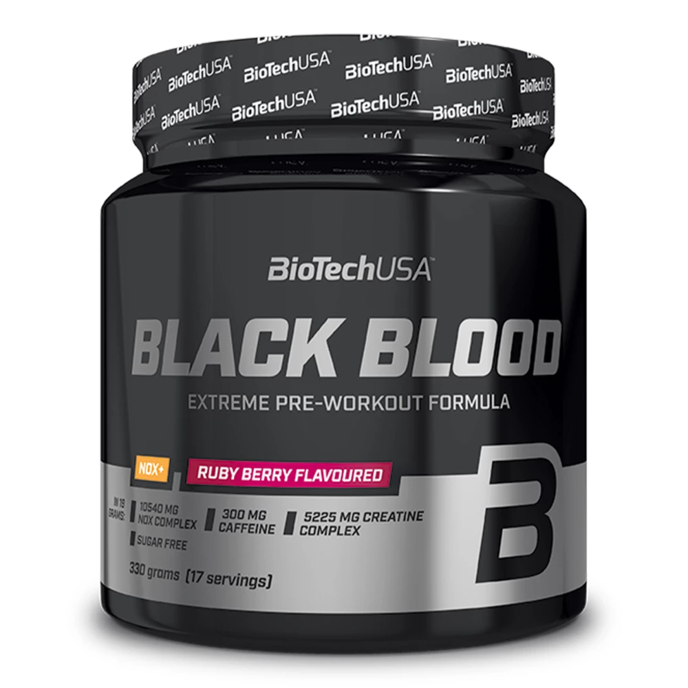Black Blood NOX+ - 330g, Ruby Berry