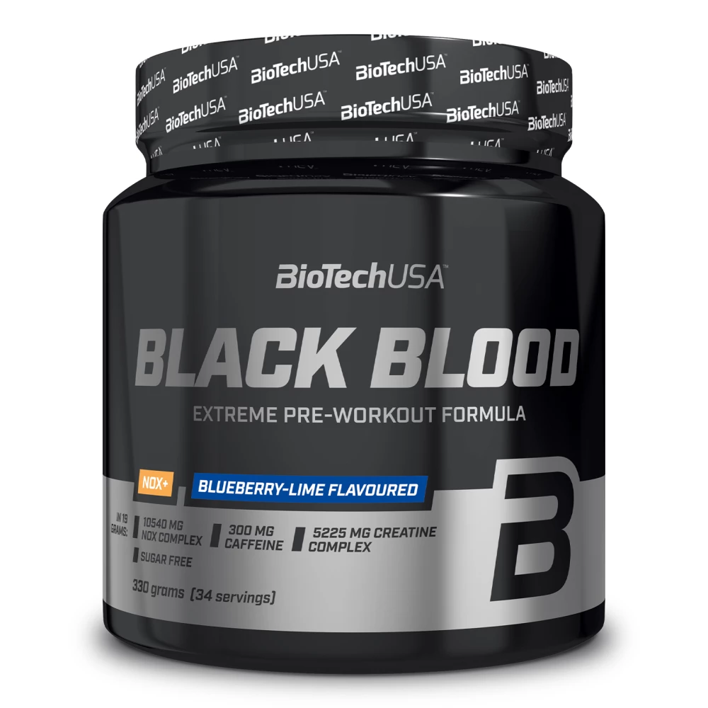 Black Blood NOX+ - 330g, Blueberry Lime