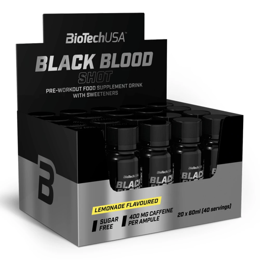 Black Blood Shot - Pack de 20, Lemonade
